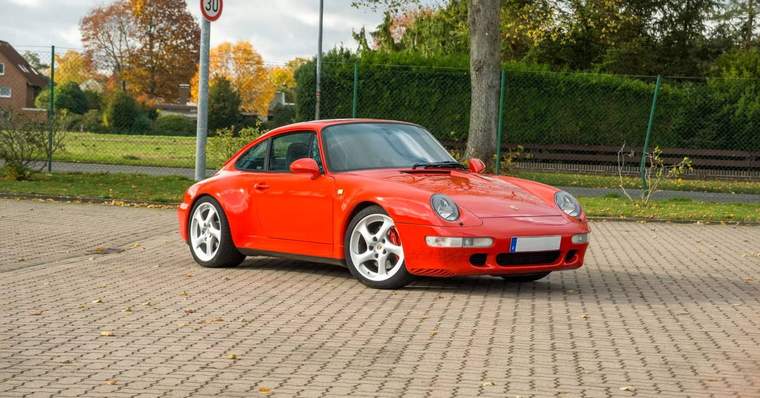 1998 — Porsche 993 Carrera 4S 1998 — 53,500 km