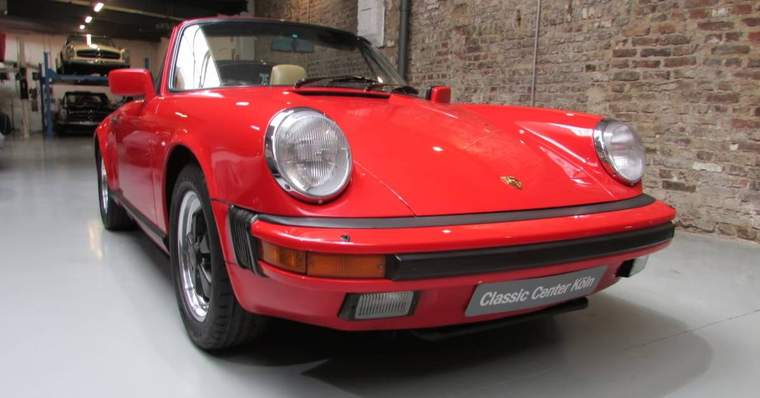 1986 — Porsche 911 Carrera 3.2 1986 — 78,000 km