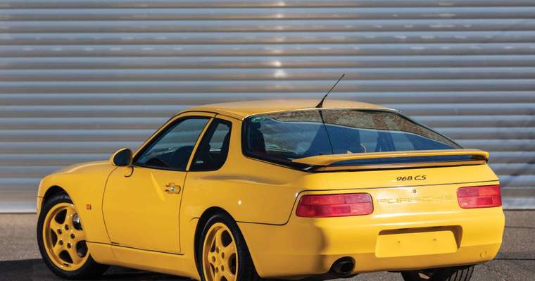 1992 — Porsche 968 Club Sport 1992 — 65,334 km