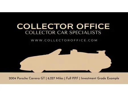 2004 — PORSCHE CARRERA GT — 10,021 km