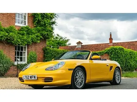 2002 — PORSCHE BOXSTER — 59,546 km